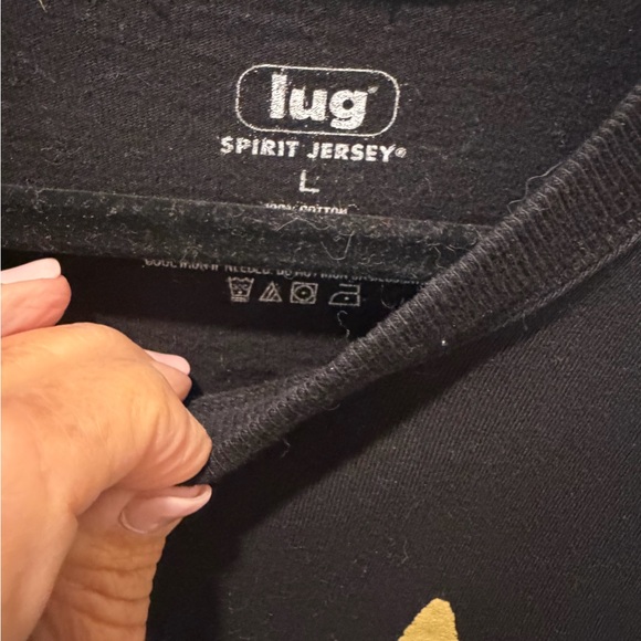 Lug Black Jersey with Gold Accents - Picture 3 of 4